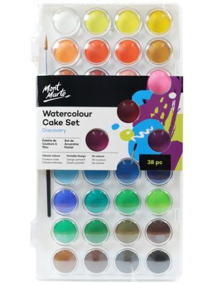 Mont Marte Watercolour Cake set 38 piece